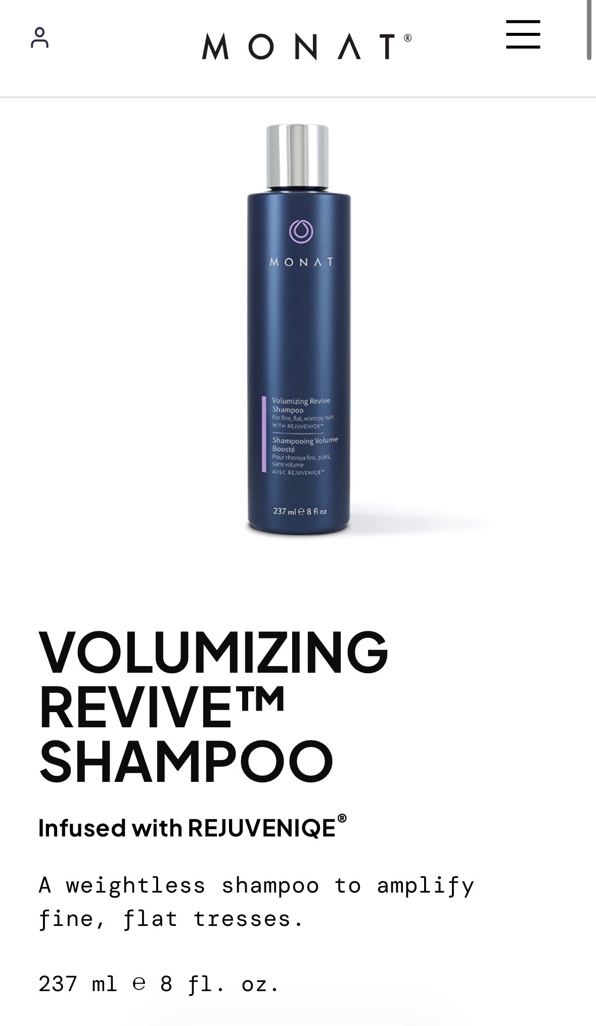 Monat Volumizing Shampoo